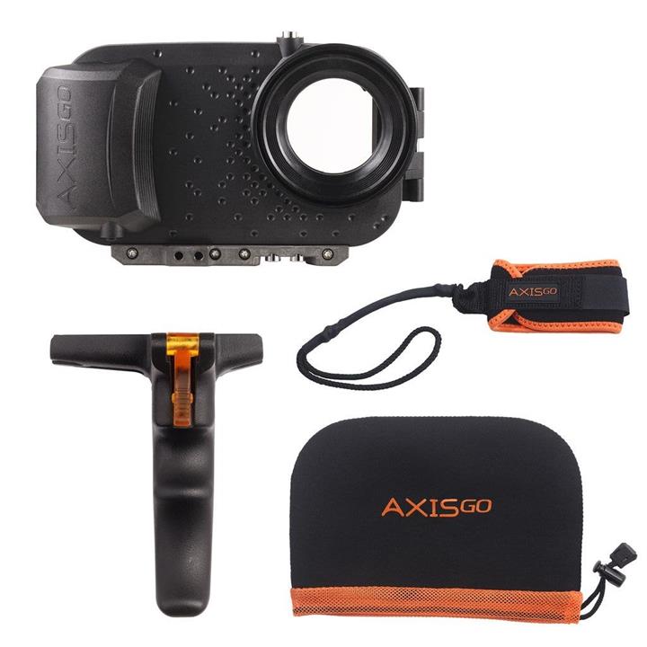 AquaTech AxisGO 11 Pro Max Action KIT Water Housing - Deep Black
