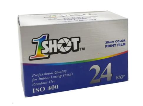 1SHOT 400 ISO 35mm 24 Exposure - Colour Negative Film