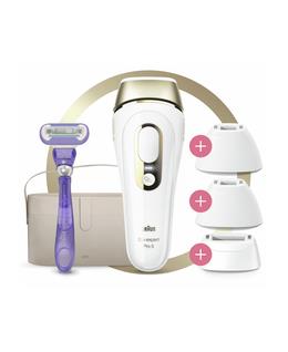 Braun Silk-expert Pro 5 IPL Latest Generation Long Term Permanent Hair Removal Device with 2 Precision Heads