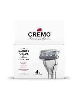 Cremo Barber Grade Razor Blade Refills 4 Pack