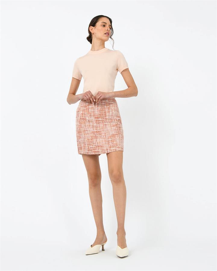 Gabrielle Tweed Skirt