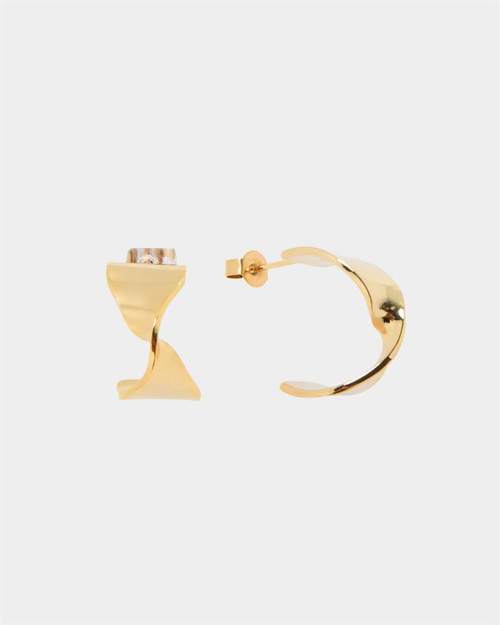 Alice 16k Gold Plated Earrings