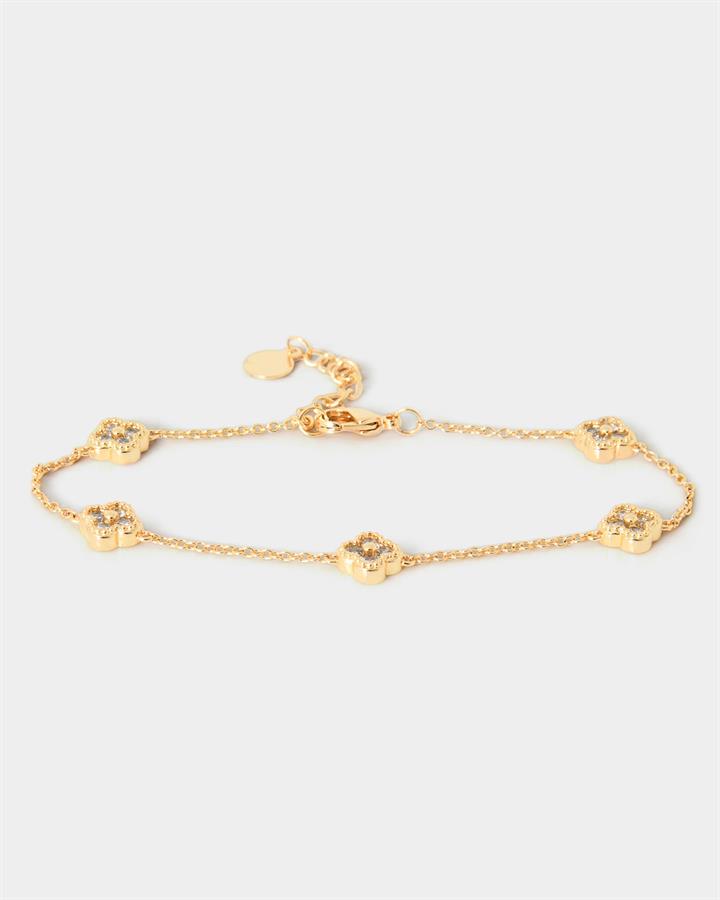 Amora 16k Gold Plated Bracelet