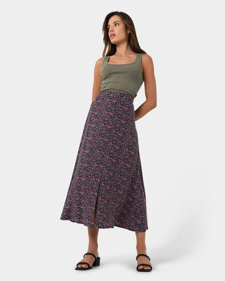 Chantya Floral Midi Skirt