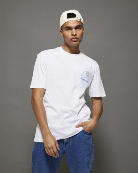 Barney Cools Sounds Tee White