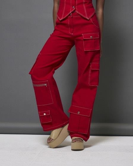 by.dyln Tyler Pants Red