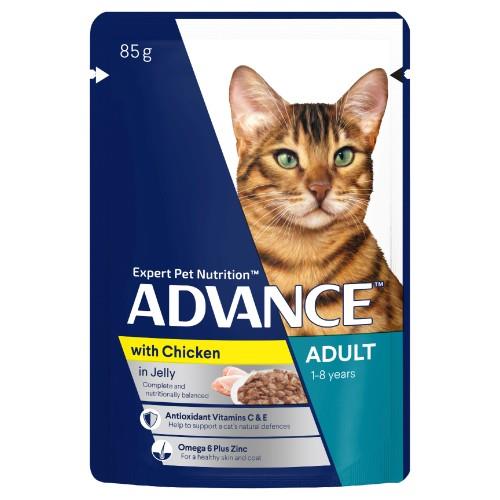 Advance Adult Chicken in Jelly 12x85g