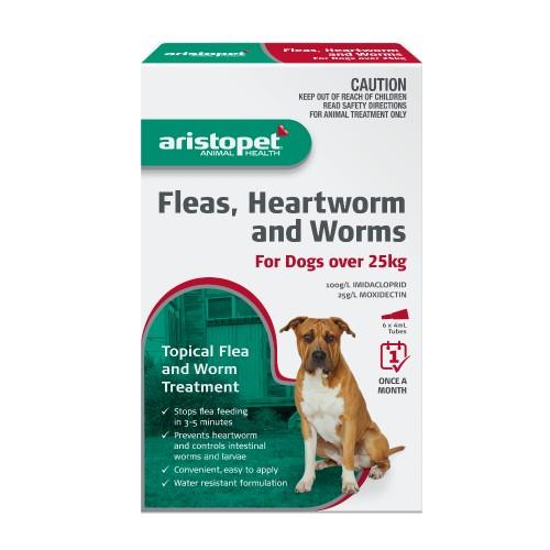 Aristopet Spot-on Treatment for Dogs over 25kg 6 pack