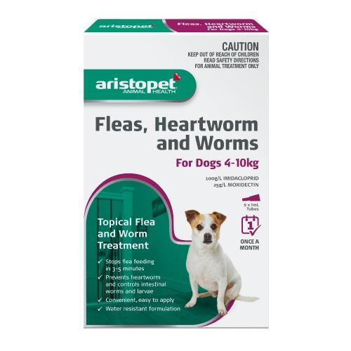 Aristopet Spot-on Treatment for Dogs 4-10kg 6 pack
