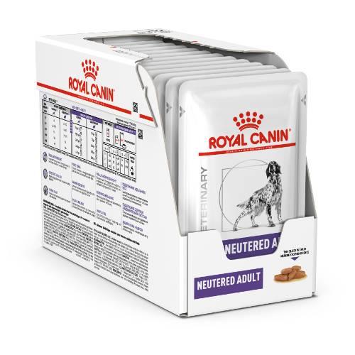 Royal Canin Veterinary Diet Canine Neutered Adult Pouches 12x100g