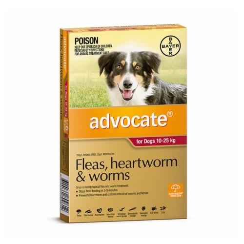 Advocate Large 10-25kg Red 6 pack