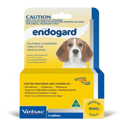 Endogard Medium Dogs 10-20kg 4 pack