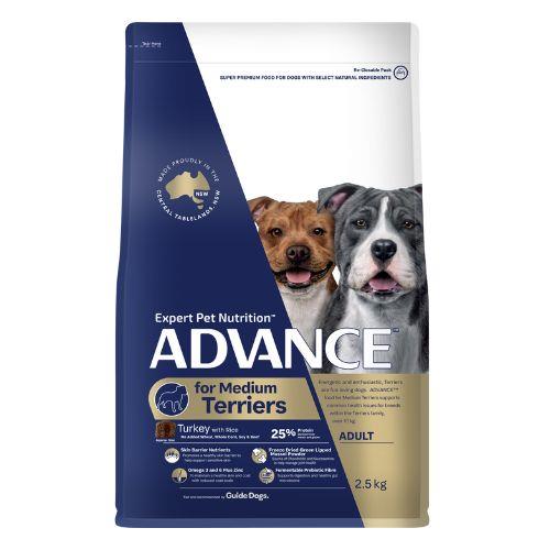 Advance Adult Medium Terrier Turkey 2.5kg