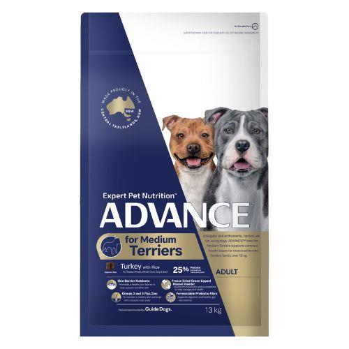 Advance Adult Medium Terrier Turkey 13kg