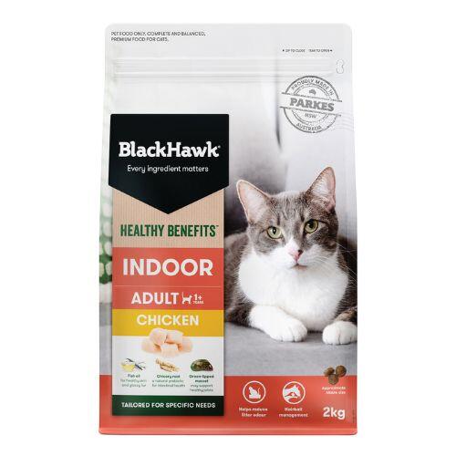 Black Hawk Adult Cat Healthy Benefits Indoor 2kg