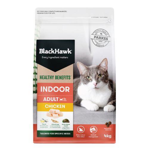Black Hawk Adult Cat Healthy Benefits Indoor 4kg