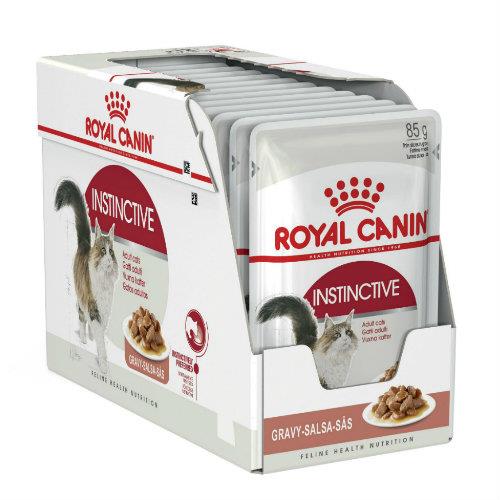 Royal Canin Adult Instinctive in Gravy 12 x 85g