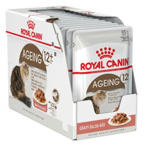 Royal Canin Ageing 12+ Years in Gravy 12 x 85g