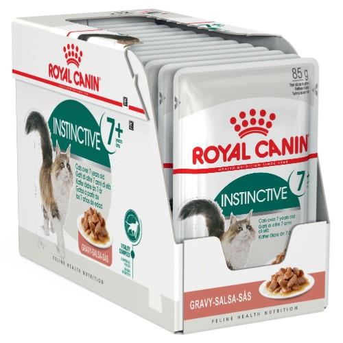 Royal Canin Feline Instinctive 7+ Years in Gravy 12 x 85g