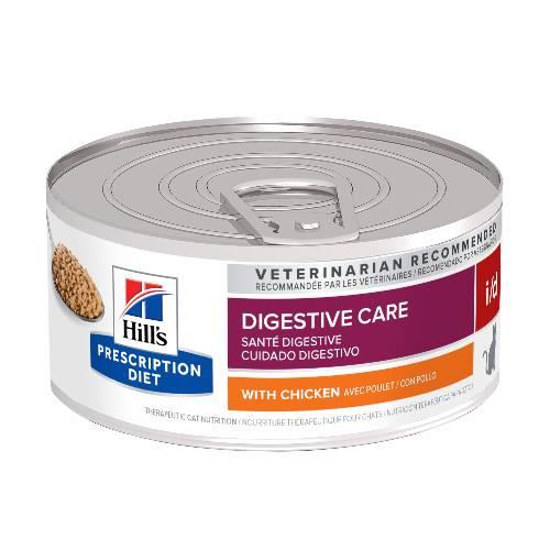 Hills Prescription Diet i/d Digestive Care Canned Cat Food 24x156g