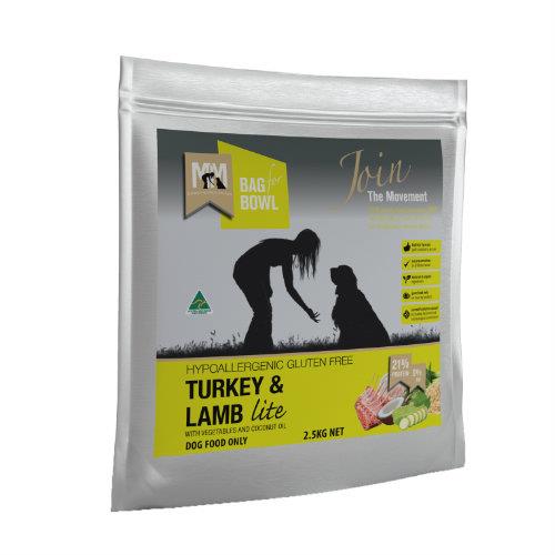 Meals for Mutts Turkey and Lamb Lite 2.5kg