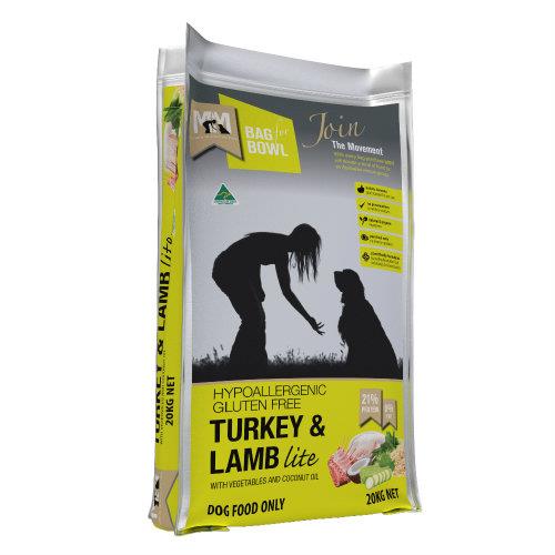 Meals for Mutts Turkey and Lamb Lite 20kg