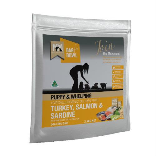 Meals for Mutts Puppy Turkey, Salmon and Sardine 2.5kg