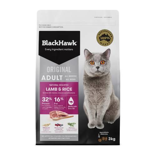 Black Hawk Adult Cat Lamb and Rice 3kg