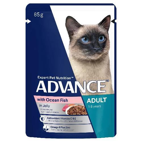 Advance Adult Ocean Fish in Jelly 12x85g