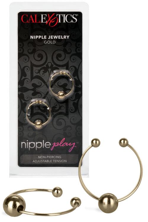 California Exotic Non Piercing Nipple Rings (2 Pack)