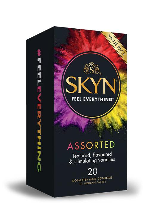 Skyn Assorted Variety 20 Pack Non Latex Condoms