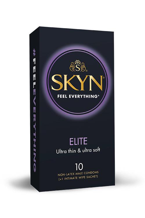 Skyn Elite 10 Pack Ultra Thin, Ultra Soft Non Latex Condoms