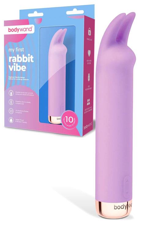 Bodywand My First Rabbit Vibe 6" Clitoral Stimulator