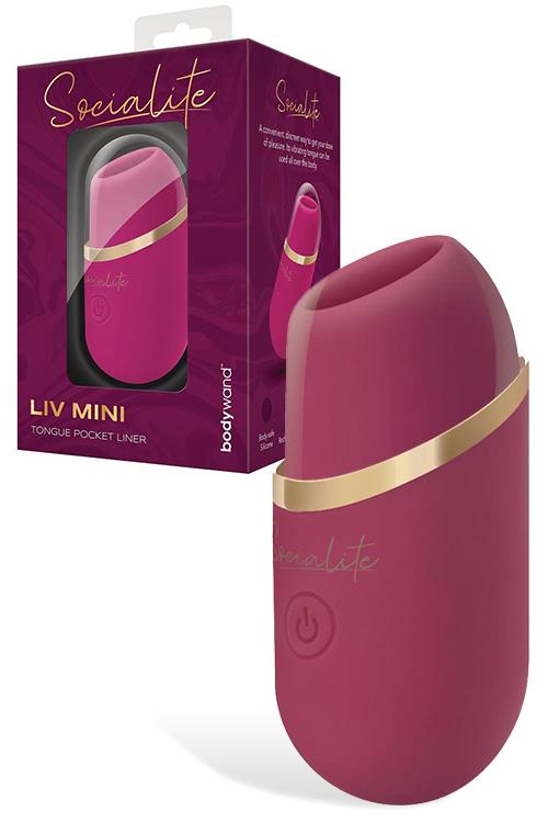 Bodywand Liv Mini Pocket Licker 3.3" Clitoral Stimulator