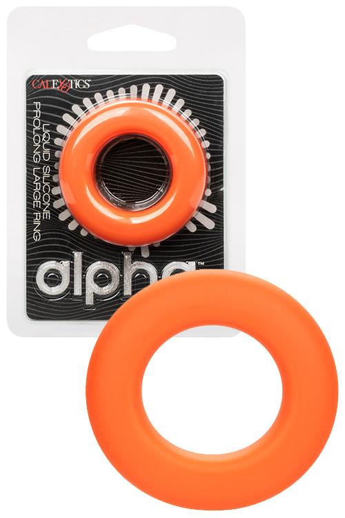 California Exotic Alpha Prolong 1.25" Large Silicone Cock Ring