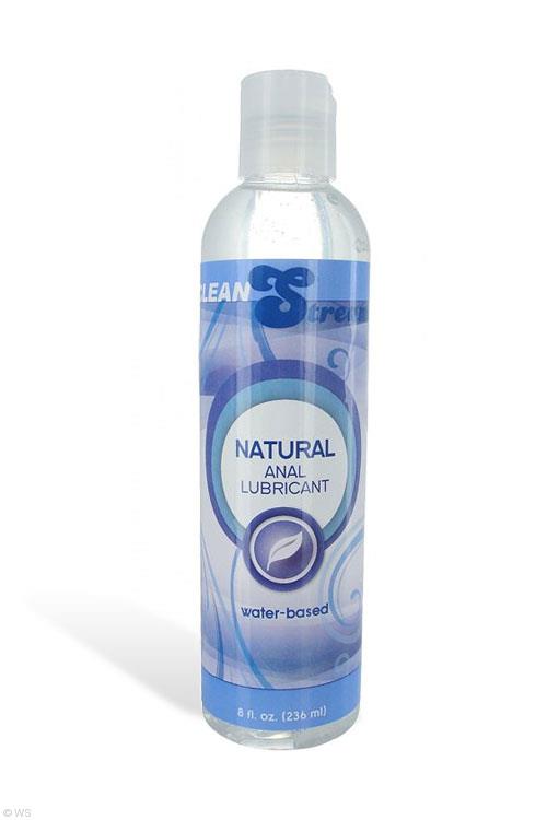 CleanStream Natural Glide Water Based Lubricant | 8oz (236ml)