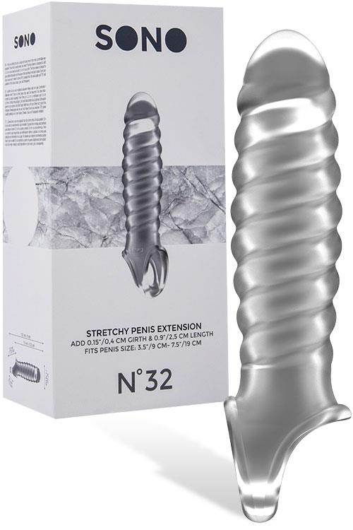 Sono 6" Stretchable Corkscrew Penis Extension