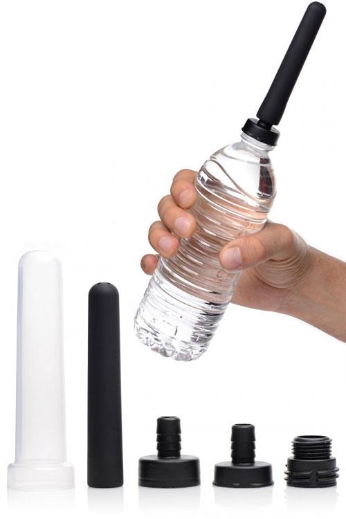 CleanStream Travel Enema Water Bottle Adapter Set (5 Pce)