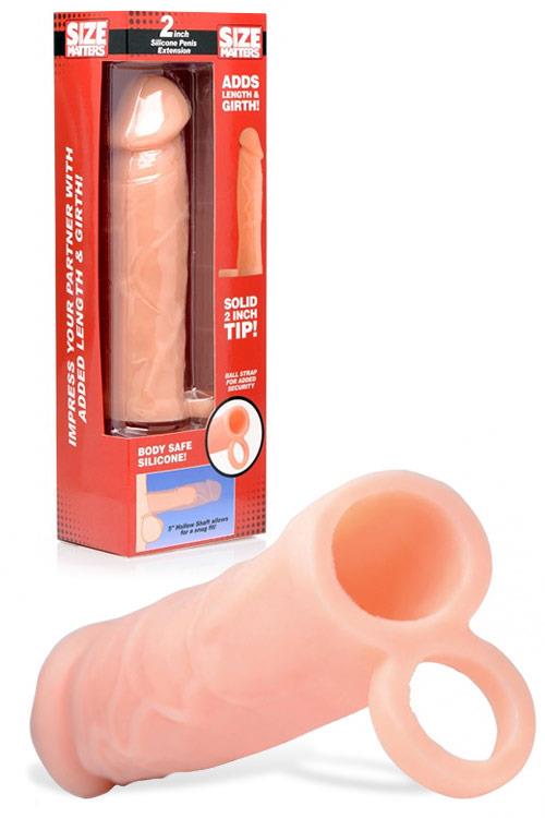 Size Matters 7" Realistic Silicone Penis Extension