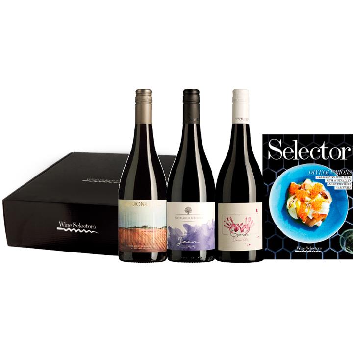 Gourmet Goodness Red Gift Pack Plus Selector Recipe Guide, Australia multi-regional Mixed Red Wine Pack, Wine Selectors