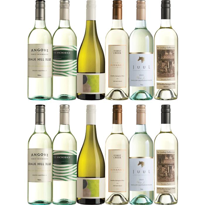 Semillon and Sauvignon Blanc Blends Dozen, Australia multi-regional Semillon Blend Wine Case, Wine Selectors