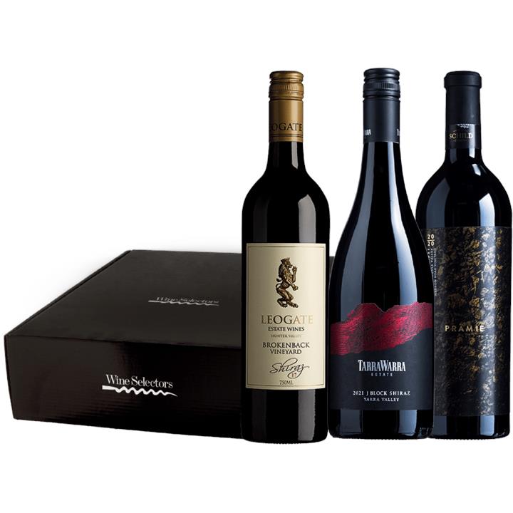 Ultra-Premium Shiraz Triple Gift Pack, Australia multi-regional Shiraz Wine Pack, Wine Selectors