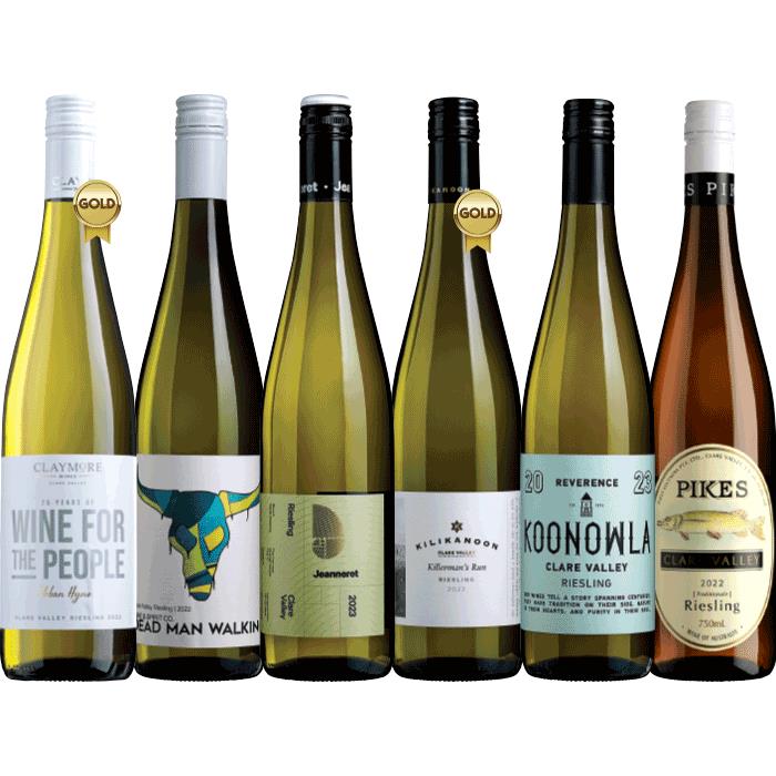 Clare Valley Riesling 6-pack, Clare Valley Riesling Wine Pack, Wine Selectors