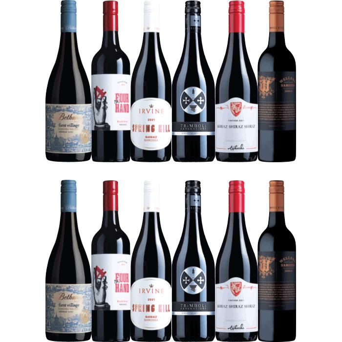 Barossa Valley Shiraz Dozen, Barossa Valley Shiraz Wine Case, Wine Selectors