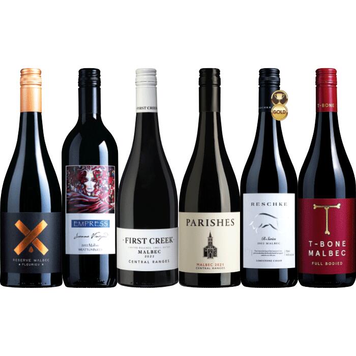 Make Yours Malbec 6-pack, Australia multi-regional Malbec Wine Pack, Wine Selectors