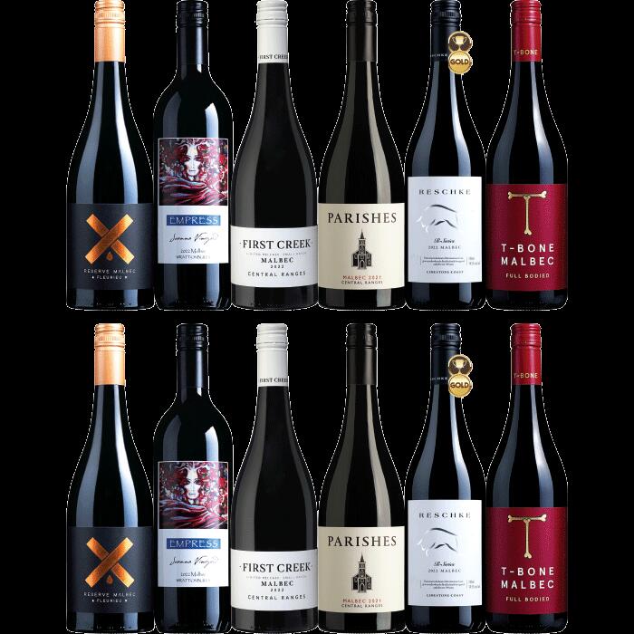 Make Yours Malbec Dozen, Australia multi-regional Malbec Wine Case, Wine Selectors