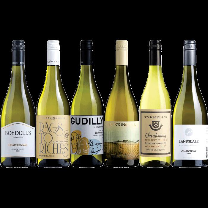 Classic Chardonnay Dozen, Australia multi-regional Chardonnay Wine Case, Wine Selectors