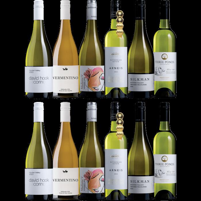 Meet the Makers Alternatives White Dozen, Australia multi-regional Mixed White Wine Case, Wine Selectors