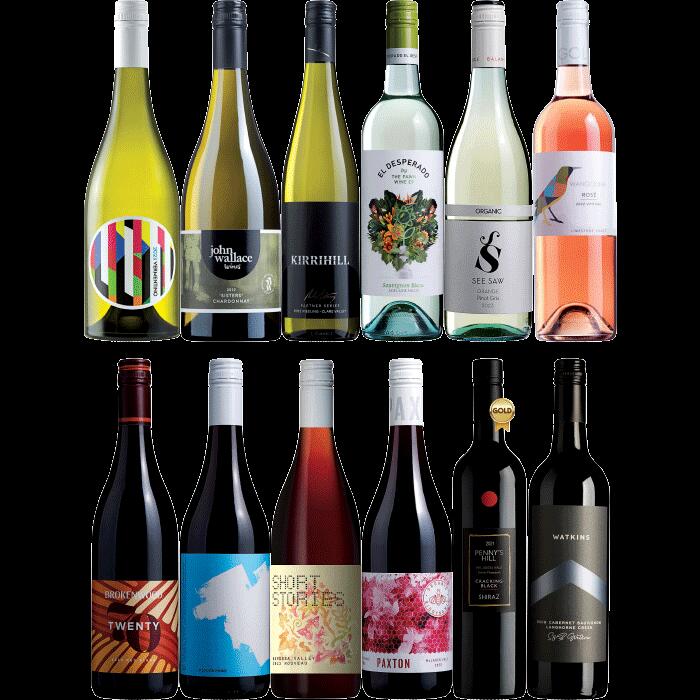 Meet the Makers Young Guns Mixed Dozen, Australia multi-regional Mixed Red and White Wine Case, Wine Selectors