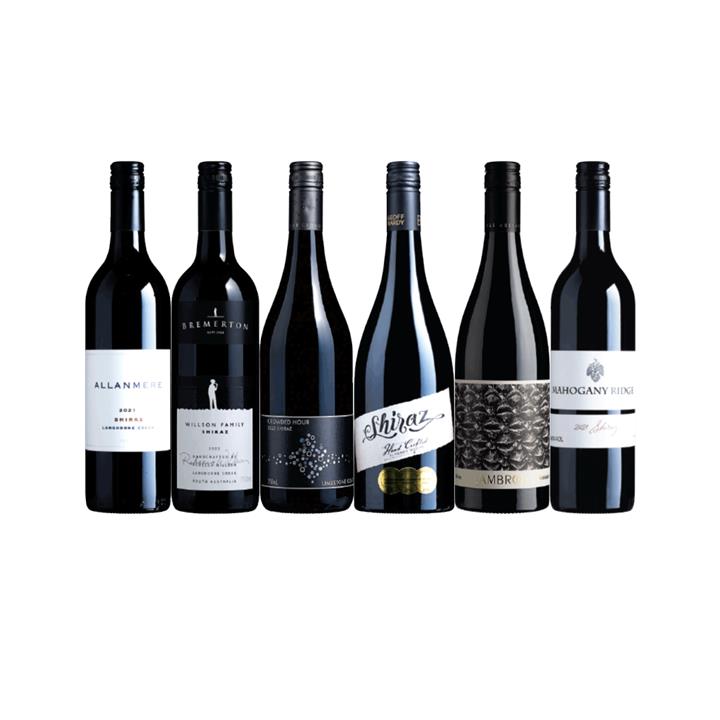 For Lovers of SA Shiraz 6-pack, South Australia Shiraz Wine Pack, Wine Selectors